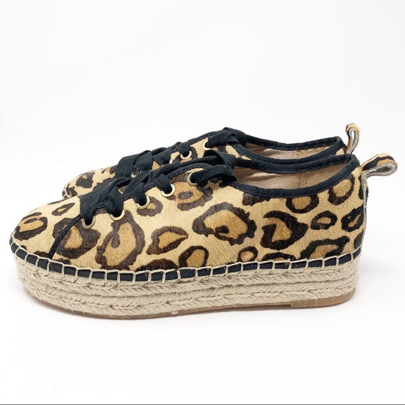 Sam Edelman Calf Hair Platform Espadrilles - 6.5 - Picture 6 of 8